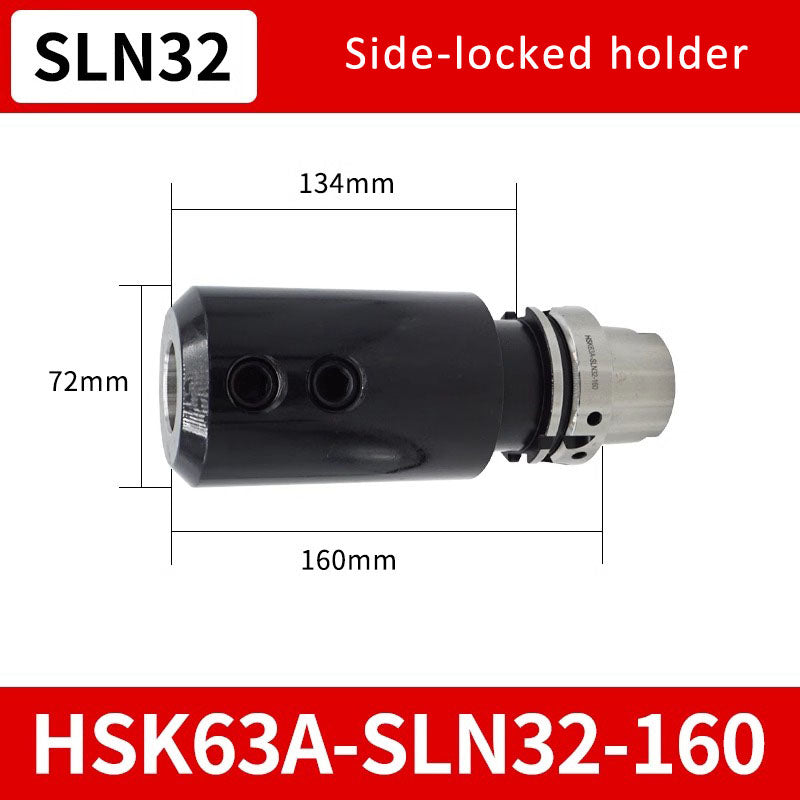 10005 HSK63A-SLN25 32 Side-fixed high-speed toolholder U-drill CNC toolholder High-precision balanced toolholder Shandong Denso Pricision Tools Co.,Ltd.
